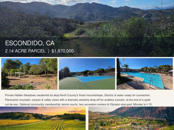 0 Sandhurst Highway, Escondido, CA 92026