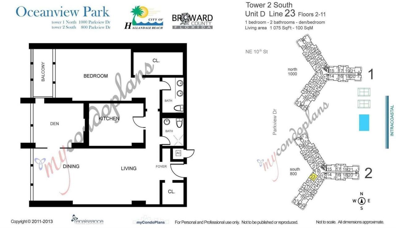 800 Parkview Drive, Unit 823, Hallandale, FL 33009 Photo