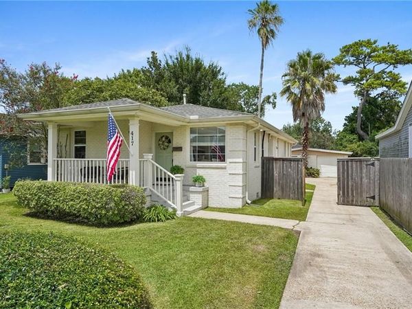 417 CARNATION Avenue , Metairie, LA 70001
