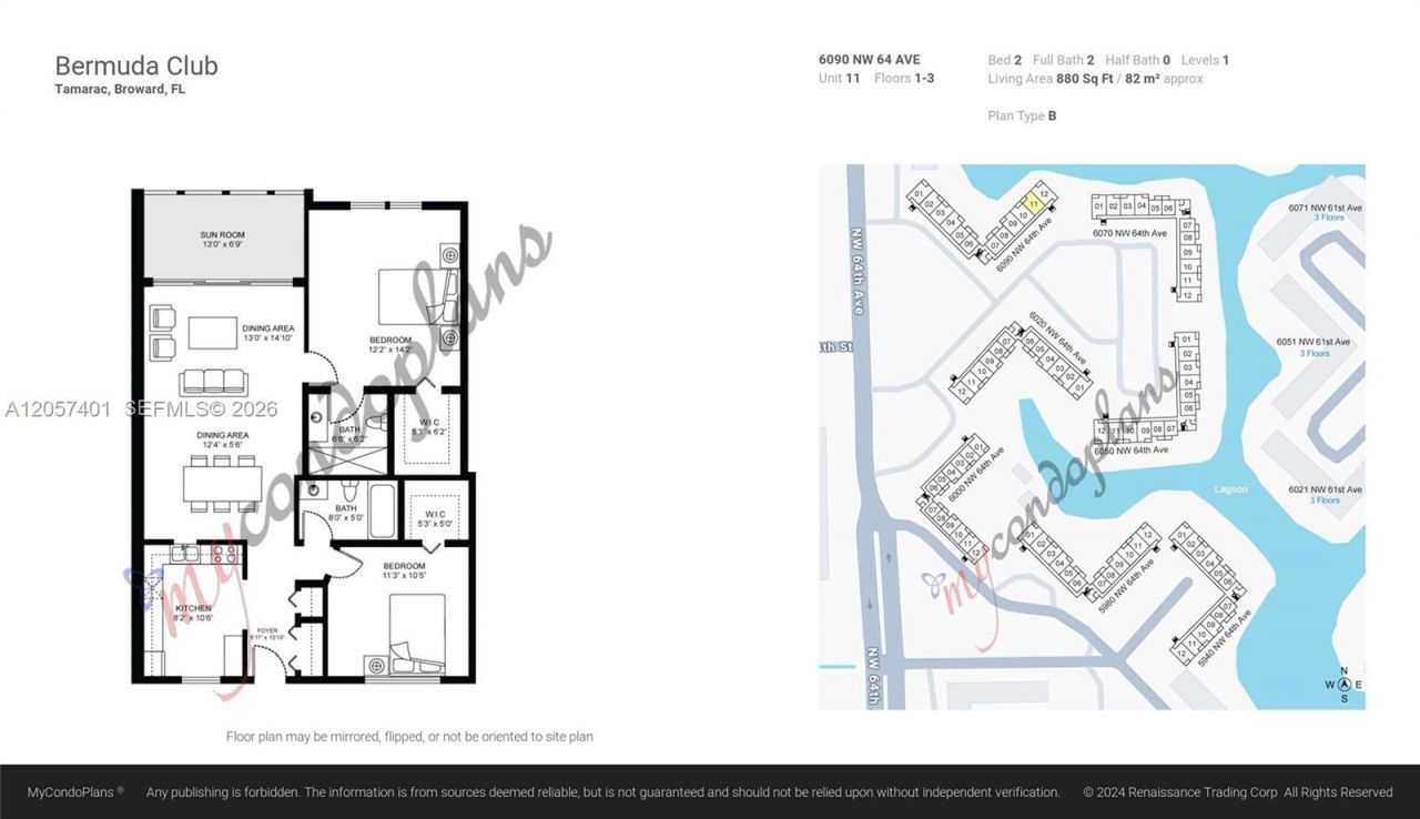 6090 NW 64th Ave , Unit 311, Tamarac, FL 33319 Photo