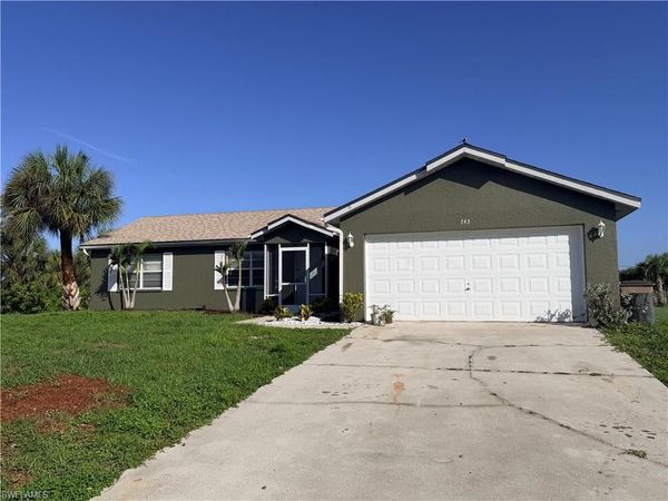 743 Testerman CT , LEHIGH ACRES, FL 33974