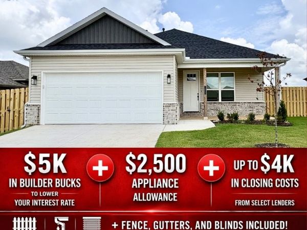 1808 Bugg Street, Pea Ridge, AR 72751