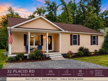 32 PLACID RD , COLONIAL BEACH, VA 22443