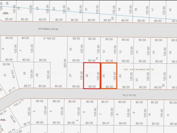 1643 & 1651 TILLY STREET SE, PALM BAY, FL 32909
