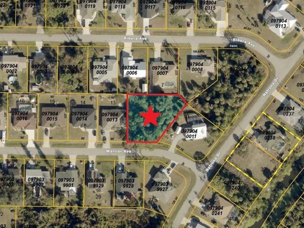 Lot 12 WARRIOR AVENUE , NORTH PORT, FL 34286