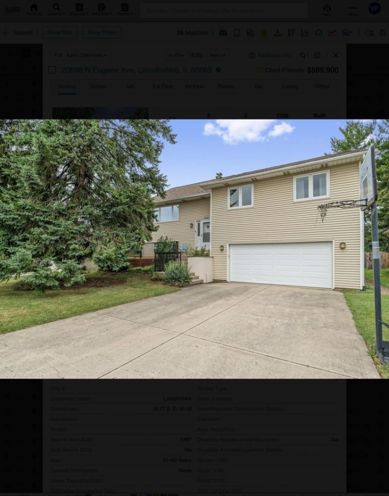 20698 N Eugene Avenue , Prairie View, IL 60069