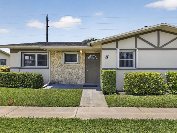 2521 Emory Drive W, Unit H, West Palm Beach, FL 33415
