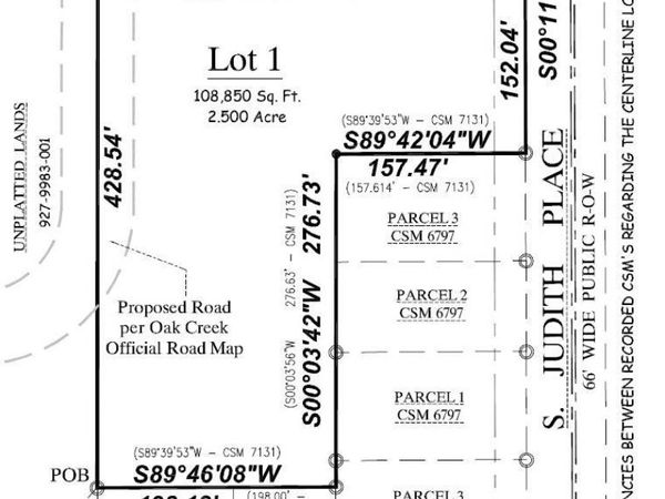 Lt1 S JUDITH PLACE, Oak Creek, WI 53154