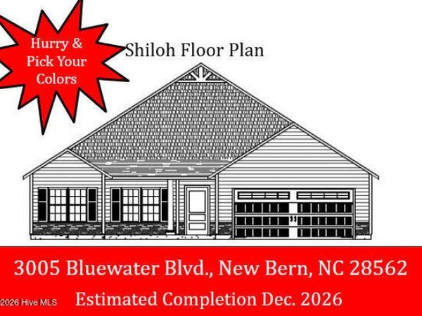 3005 Bluewater Boulevard , New Bern, NC 28562