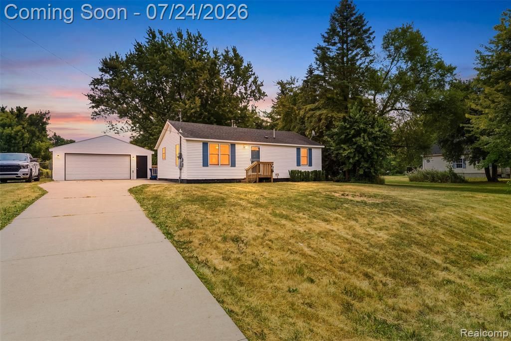 7443 Lawrence Street, Mundy Township, MI 48439 Main Photo