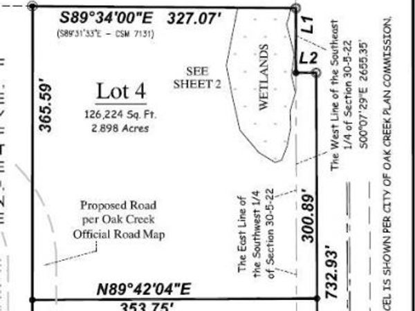 Lt4 S JUDITH PLACE, Oak Creek, WI 53154