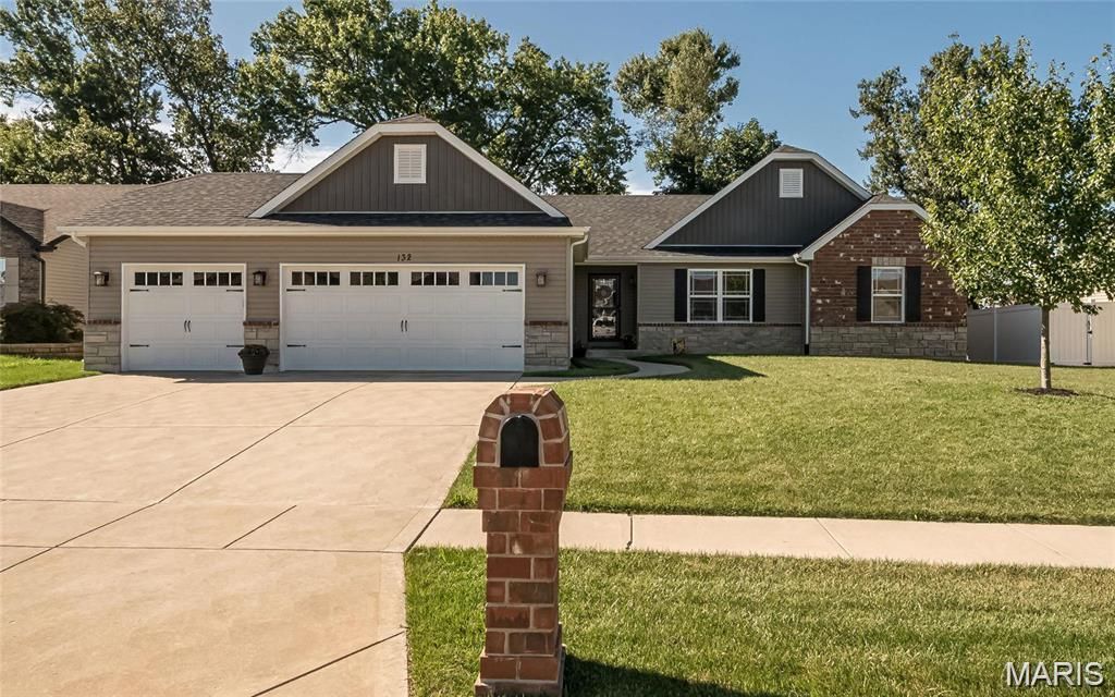 132 Albany Manor Drive , Wentzville, MO 63385 Main Photo
