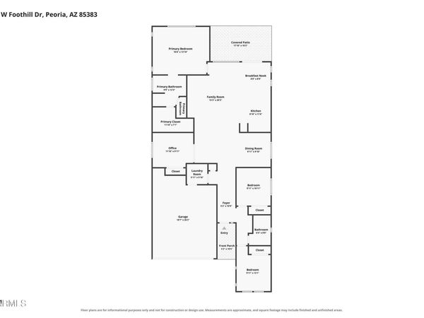 10361 W FOOTHILL Drive, Peoria, AZ 85383
