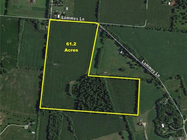 61 Acres Lammes Lane, Bethel Twp, OH 45344