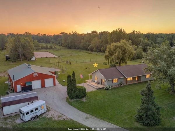 N4288 GREEN VALLEY ROAD, Krakow, WI 54137