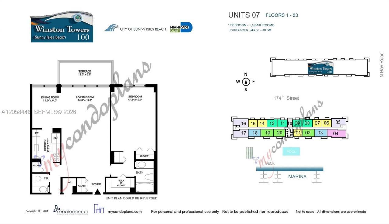 250 174th St, Unit 1607, Sunny Isles Beach, FL 33160 Photo