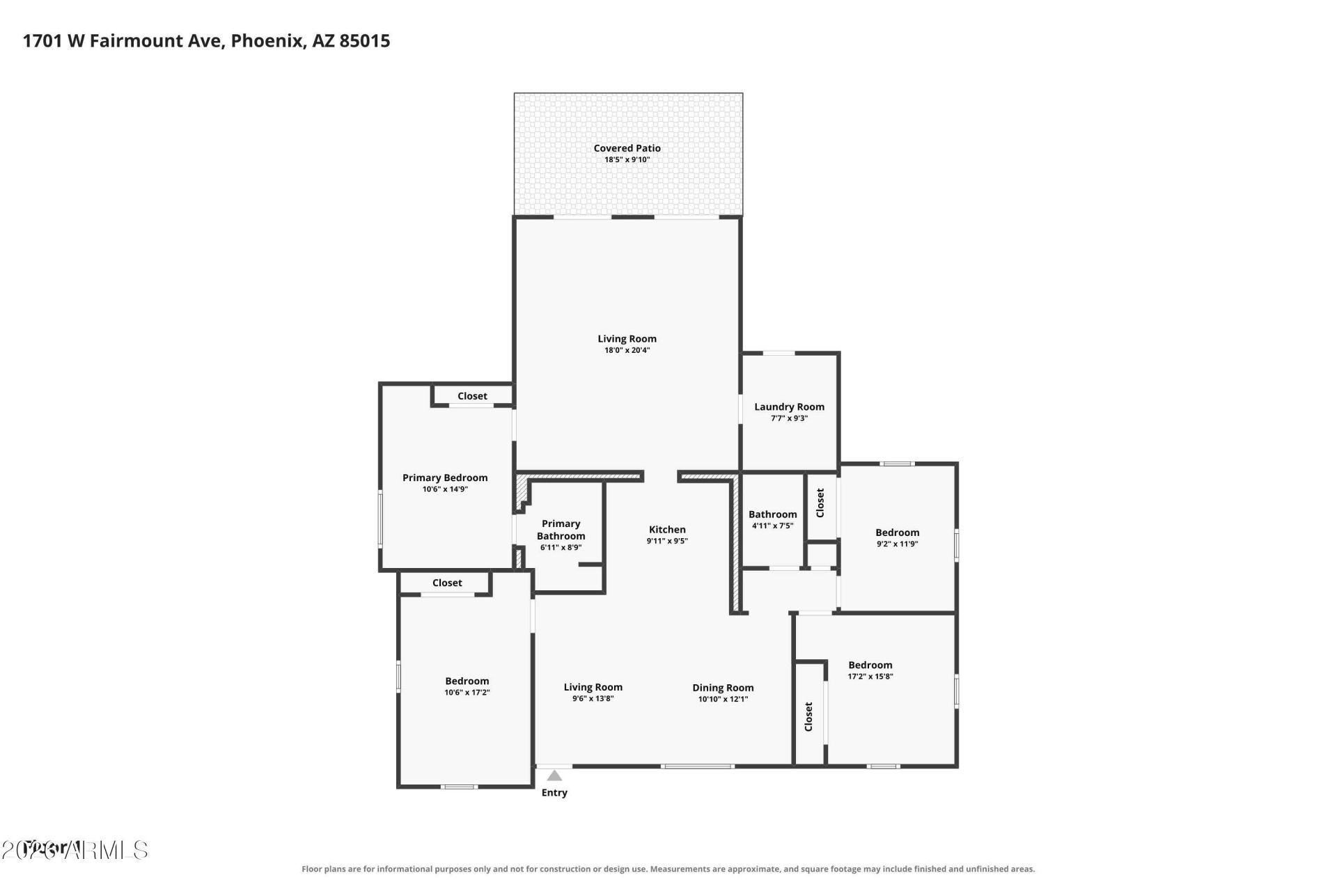 1701 W Fairmount Avenue, Phoenix, AZ 85015 Main Photo
