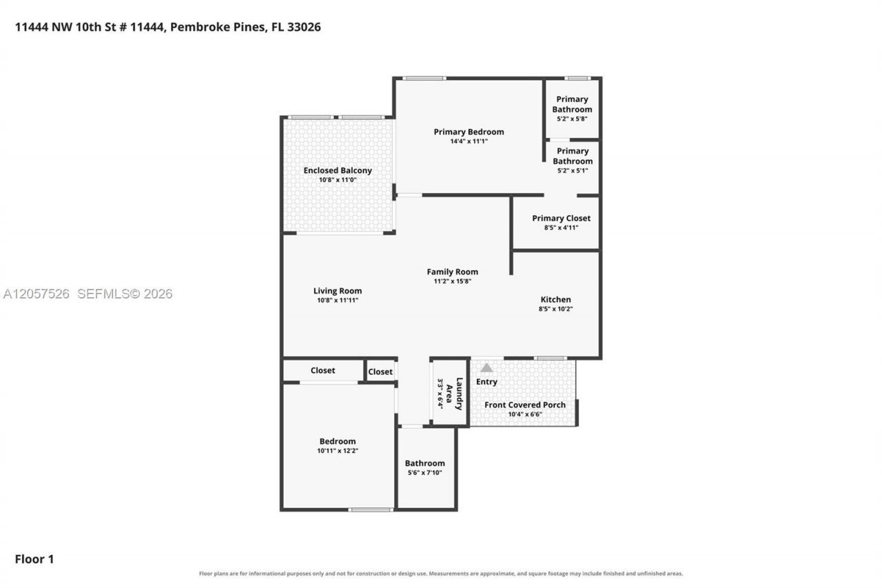 11444 NW 10th St , Unit 11444, Pembroke Pines, FL 33026 Photo