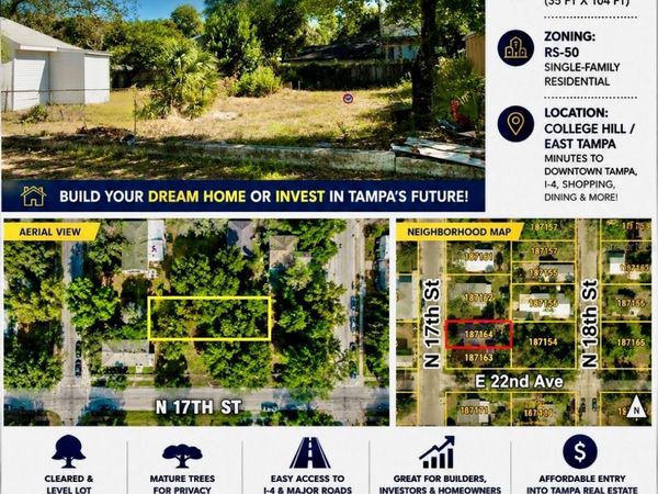 3103 N 17TH STREET , TAMPA, FL 33605