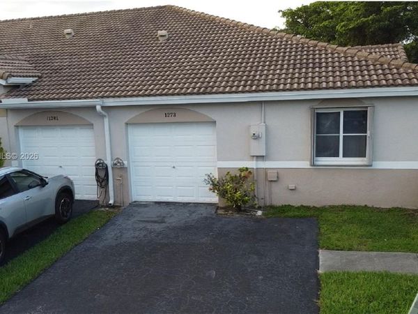 11273 SW 18th Ct , Miramar, FL 33025