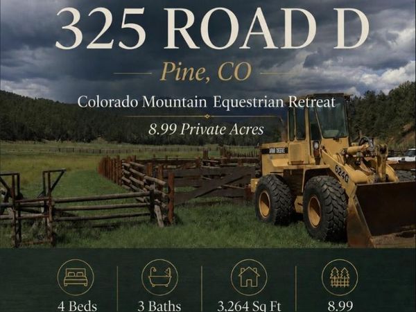325 Road D, Pine, CO 80470