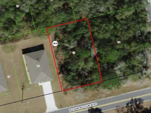 1707 W COUNTRY CLUB BOULEVARD , CITRUS SPRINGS, FL 34434