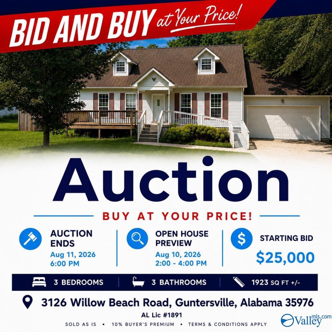 3126 Willow Beach Road, Guntersville, AL 35976 Main Photo