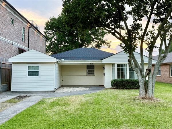 318 METAIRIE LAWN Drive , Metairie, LA 70001