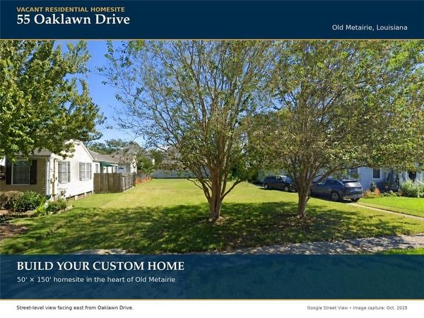 55 OAKLAWN Drive , Metairie, LA 70005