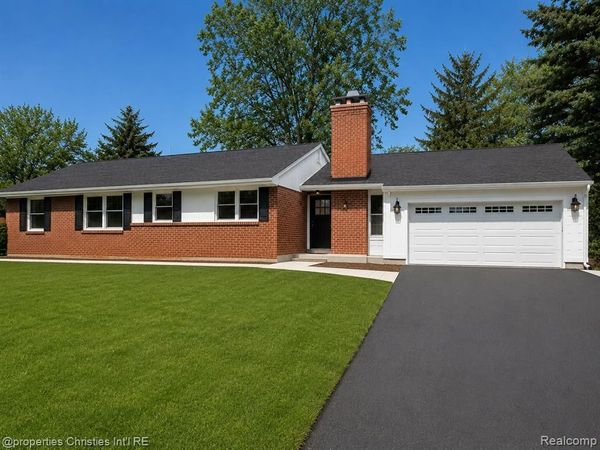 6881 W DARTMOOR Road , West Bloomfield Twp, MI 48322