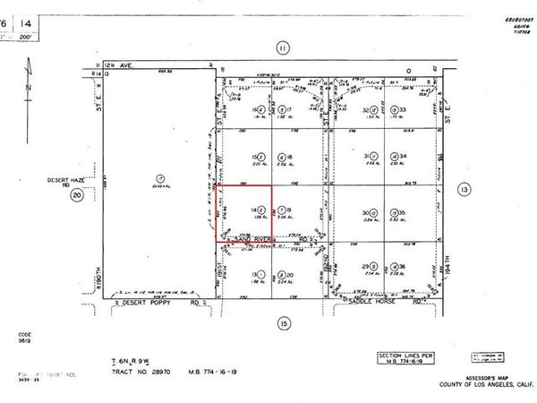 0 Vac/Cor Sand River Rd/191 Ste, Palmdale, CA 93591