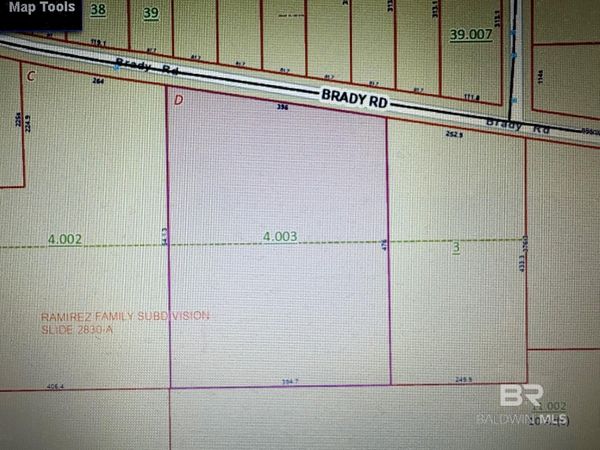 0 Brady Road, Bay Minette, AL 36507