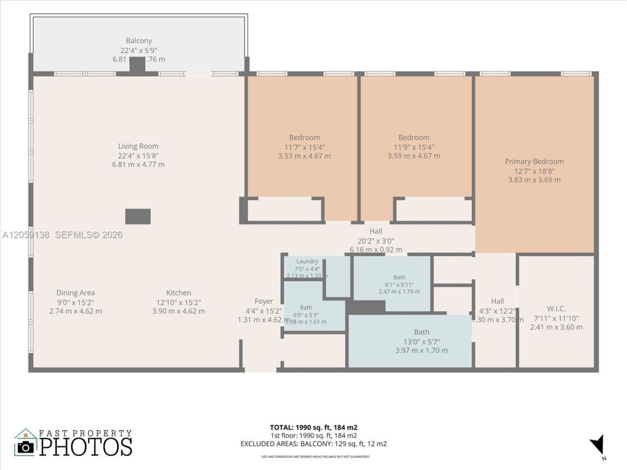 1201 S Ocean Dr, Unit 802S, Hollywood, FL 33019 Photo