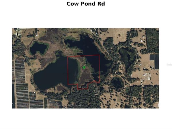 COW POND ROAD, SEVILLE, FL 32190