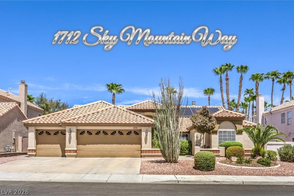 1712 Sky Mountain Way, Henderson, NV 89014 Main Photo