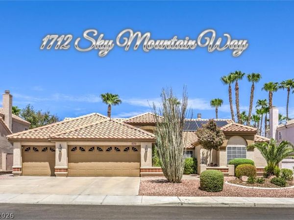 1712 Sky Mountain Way, Henderson, NV 89014