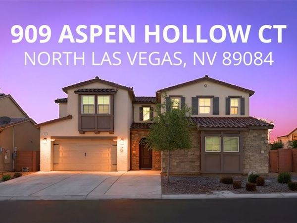 909 Aspen Hollow Court , North Las Vegas, NV 89084