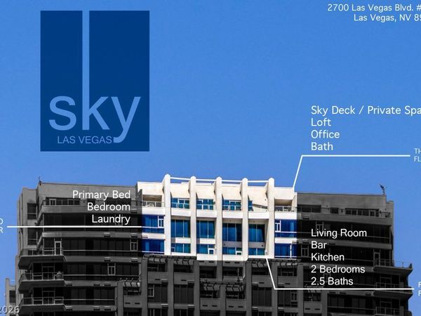 2700 Las Vegas Boulevard , Unit 4304, Las Vegas, NV 89109