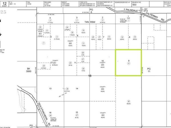 3061012 031 157 Ste/Valyermo Road, Valyermo, CA 93544