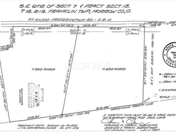 Lot 1 County Road 14 , Mount Gilead, OH 43338