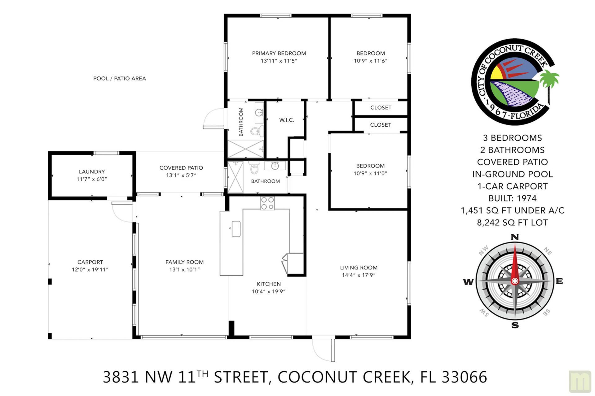3831 NW 11th Street, Coconut Creek, FL 33066 Photo