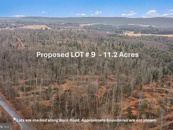 LOT 9 BACK ROAD S , BARNESVILLE, PA 18214
