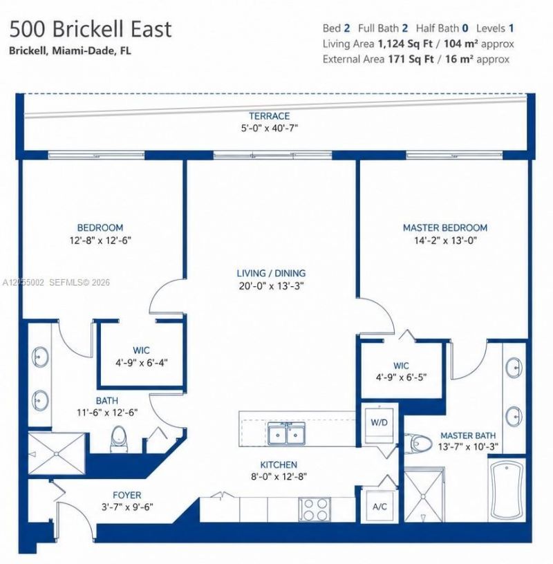 500 Brickell Ave, Unit 1805, Miami, FL 33131 Photo