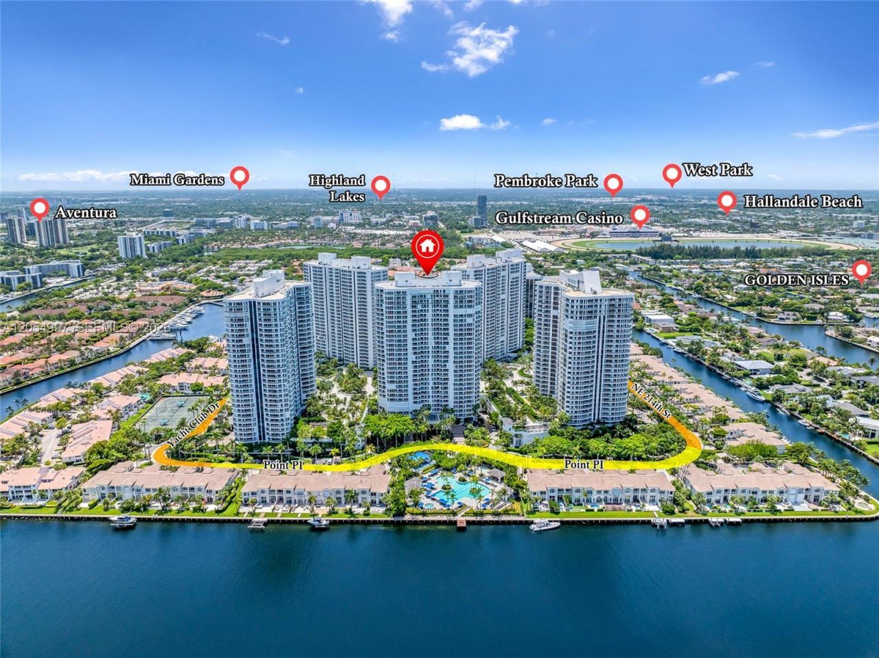 21150 Point Pl , Unit 1605, Aventura, FL 33180 Photo