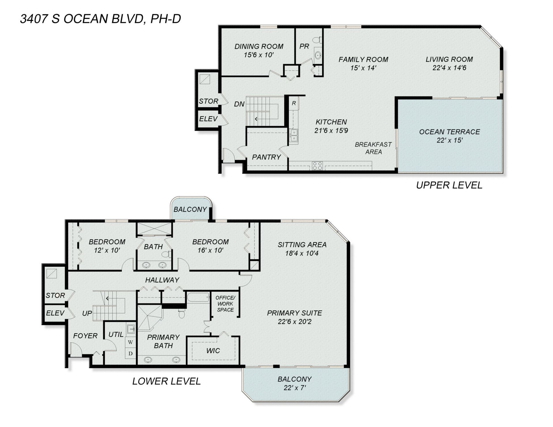 3407 S Ocean Boulevard, Unit PH D, Highland Beach, FL 33487 Photo