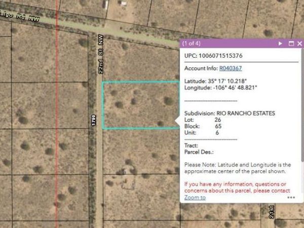 22nd Street NW, Rio Rancho, NM 87144