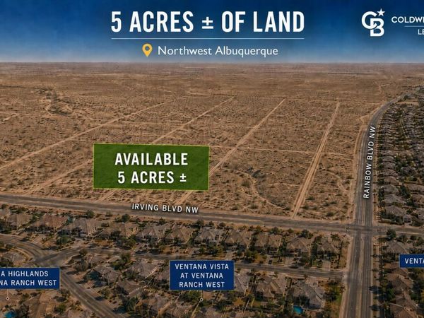 5 Acres Northwest, Albuquerque, NM 87114