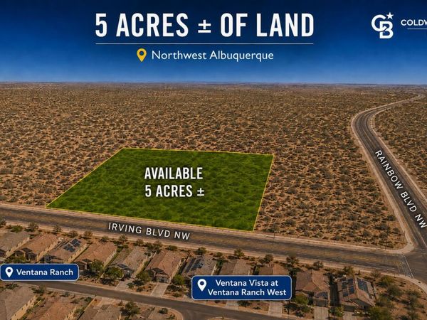 5 Acres Northwest, Albuquerque, NM 87114