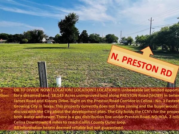 999 N Preston Road , Celina, TX 75009