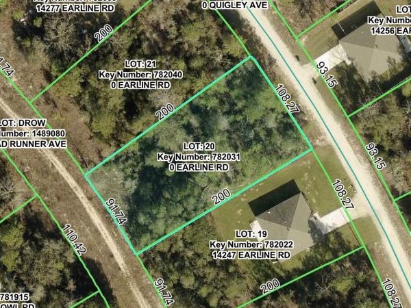 14257 EARLINE ROAD , BROOKSVILLE, FL 34614